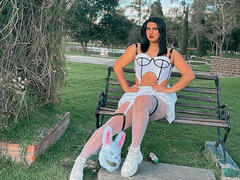 LolaOberle - shemale with black hair and  small tits webcam at xLoveCam