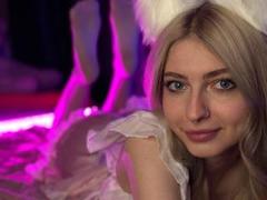 MayMeow - blond female with  small tits webcam at xLoveCam