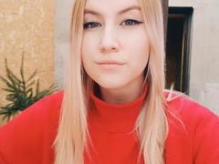 MeganCandy - blond female with  small tits webcam at xLoveCam