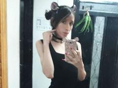 MelannySaenz - shemale with black hair webcam at LiveJasmin