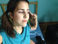 MellitaWox - female with brown hair and  big tits webcam at LiveJasmin