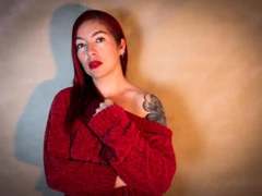 MichelleBelleX - female with red hair and  small tits webcam at xLoveCam