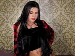 MichaelTompsons - shemale with black hair and  small tits webcam at LiveJasmin