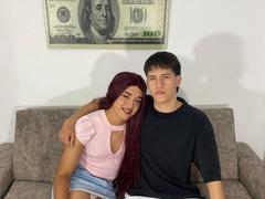 MiguelAndLisa - shemale webcam at xLoveCam