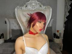 CharlotteKrammer - shemale with brown hair webcam at LiveJasmin