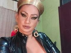 MistressKinykyJulia - shemale with black hair and  big tits webcam at xLoveCam