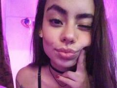 NatiDeluxe - female with brown hair and  small tits webcam at xLoveCam