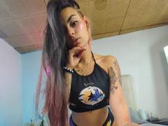 NatiDeluxe - female with brown hair and  small tits webcam at xLoveCam