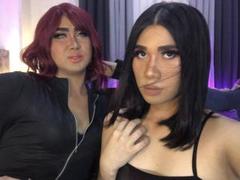 NaughtyLovelyDivas - shemale with black hair and  small tits webcam at xLoveCam