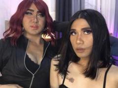 NaughtyLovelyDivas - shemale with black hair and  small tits webcam at xLoveCam