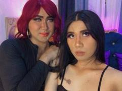 NaughtyLovelyDivas - shemale with black hair and  small tits webcam at xLoveCam