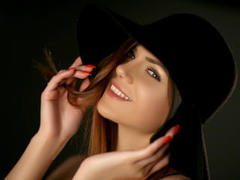 Mia - female with brown hair and  small tits webcam at LiveJasmin