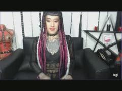 PleasureHottestTS - shemale with black hair webcam at xLoveCam