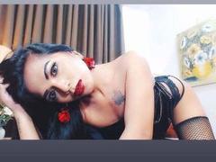 PrettyCummerJaneTs - shemale with black hair webcam at xLoveCam