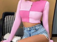 PrimeS - blond female with  small tits webcam at xLoveCam