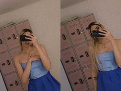 Putinna - blond shemale with  small tits webcam at xLoveCam