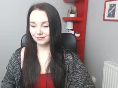 QueenZoe - female with brown hair and  small tits webcam at xLoveCam