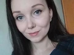 QueenZoe - female with brown hair and  small tits webcam at xLoveCam