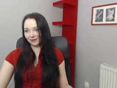 QueenZoe - female with brown hair and  small tits webcam at xLoveCam