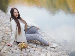 RosettaAbigale - female with brown hair and  big tits webcam at LiveJasmin