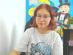 Rozzi - female with brown hair and  small tits webcam at xLoveCam