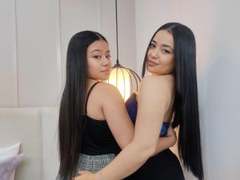 SammyandSophia - female with black hair and  small tits webcam at xLoveCam