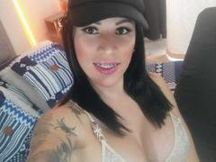 SexyCaandydoll - shemale with black hair and  small tits webcam at xLoveCam