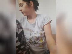 SexyLellya - female with brown hair and  small tits webcam at xLoveCam