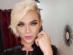 SkinnyLongHotDick - blond shemale with  small tits webcam at xLoveCam