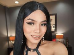 SkinnyLongHugeDick - shemale with black hair and  small tits webcam at xLoveCam