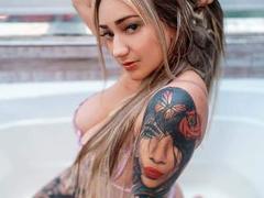 SoffyTattoo - blond female with  big tits webcam at xLoveCam