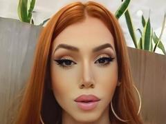 SophieFantasyHot - shemale with red hair and  small tits webcam at xLoveCam