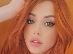 SophieFantasyHot - shemale with red hair and  small tits webcam at xLoveCam