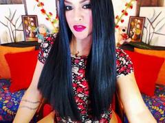 SWEETtransAFFAIR - shemale with black hair and  small tits webcam at xLoveCam