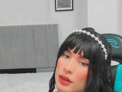 SweetyLy - blond shemale with  small tits webcam at xLoveCam