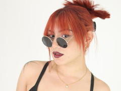 ToshkaLain - female with red hair webcam at LiveJasmin