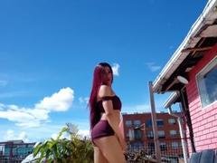 ViolettaGill - shemale with brown hair webcam at xLoveCam