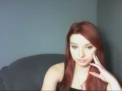 MistressLunaa - female with red hair and  small tits webcam at ImLive