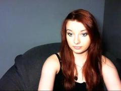 MistressLunaa - female with red hair and  small tits webcam at ImLive