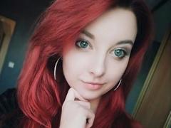 MistressLunaa - female with red hair and  small tits webcam at ImLive