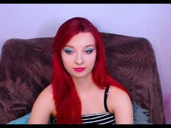 MistressLunaa - female with red hair and  small tits webcam at ImLive