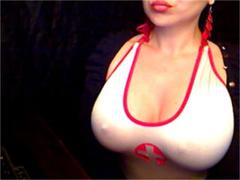 Vixenia - blond female with  big tits webcam at xLoveCam