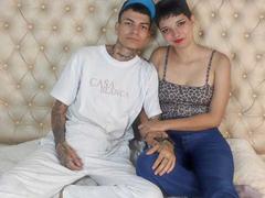 ZafiroAndRacks - couple webcam at xLoveCam