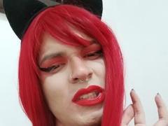 ZhenaViolet - shemale with red hair webcam at xLoveCam