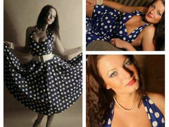 AishaLe - female with brown hair and  big tits webcam at ImLive