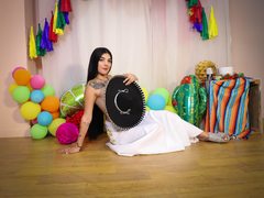 AitanaOrtiz - female with black hair webcam at ImLive