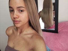 AlyciaParks - blond female with  small tits webcam at ImLive