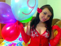 AmelyAngelx - female with black hair and  small tits webcam at ImLive