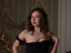 AngeAlexis - female with brown hair and  big tits webcam at xLoveCam