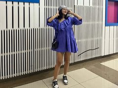 AnnieViilla_ - female with brown hair and  small tits webcam at ImLive